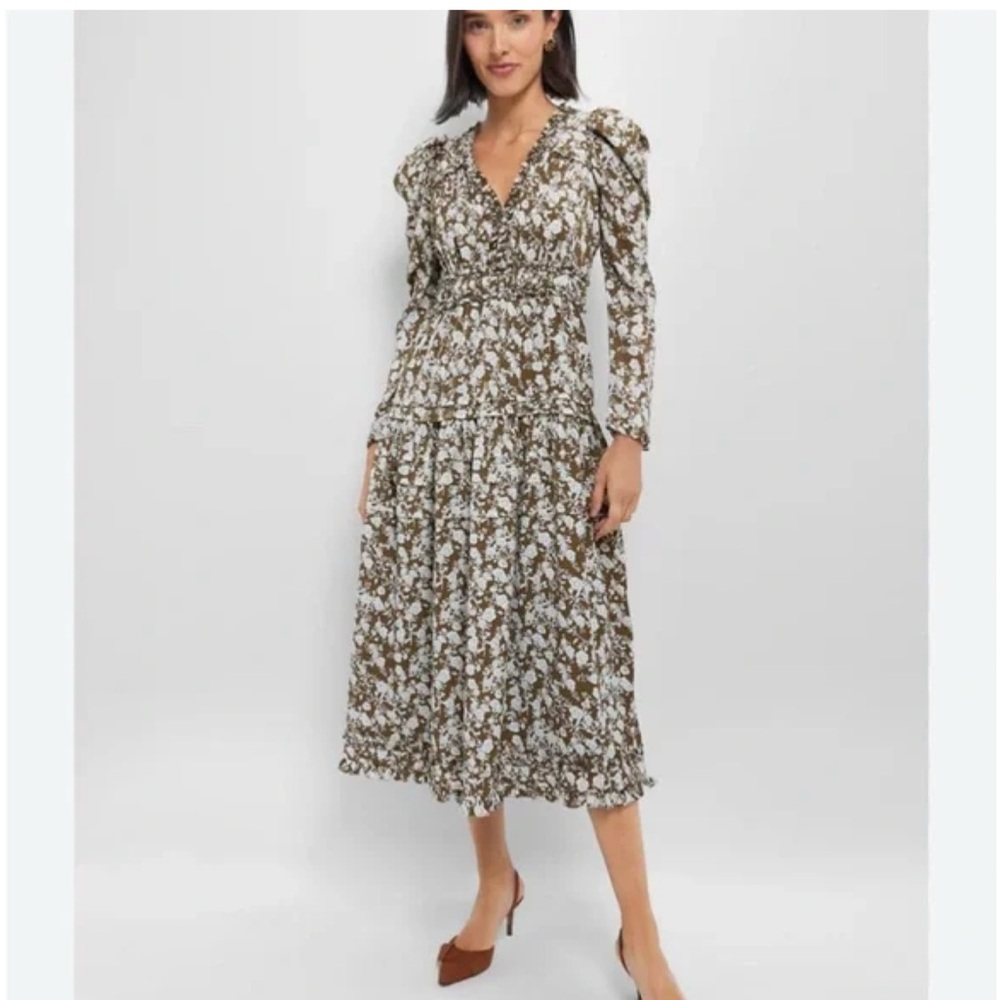 Floral Long Sleeve Dress